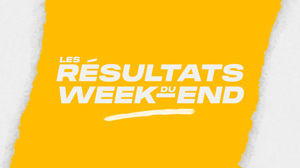 Résultats du week-end 22-23 novembre 25